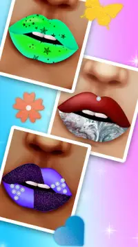 립 아트 립스틱 메이크업: 뷰티 아티스트 게임 Screen Shot 3