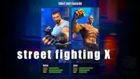 luta de rua X lutadores de rei Screen Shot 1