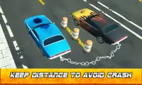 Chained 3D Cars - City Rush Race Screen Shot 5