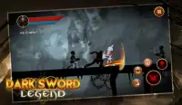 Dark Shadow Legend - Black Swordman Hero Fight Screen Shot 2