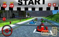 أقصى الكارتينج 3D: حقيقة عربات سباق بطل Screen Shot 13
