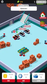 Mall Business: Idle Shopping Game Screen Shot 1