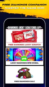 Free Diamonds Scratch For Mobile Diamonds Legends Screen Shot 0