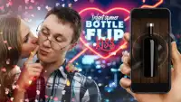 Bouteille flip kiss fidget spinner Screen Shot 1