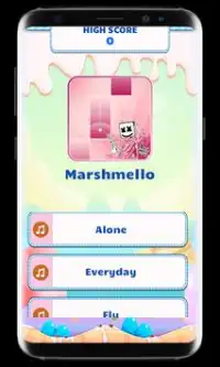 MARSHMELLO Piano Tiles Screen Shot 0