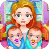 Kembar lahir bayi game