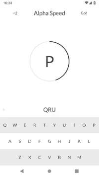 Alpha Speed - Speed typing game Screen Shot 3