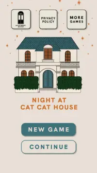 NIGHT AT CAT CAT HOUSE escape Screen Shot 0