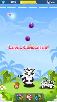 Bubble Shooter Racoon Screen Shot 3