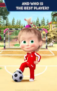 Masha and the Bear: Football Screen Shot 0