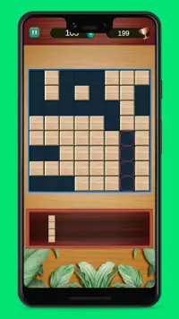 Wood Block Puzzle 2021 - New Brick Puzzle Game Screen Shot 2