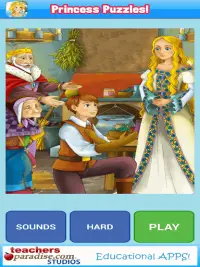 Princess Puzzles Girls Games Screen Shot 14