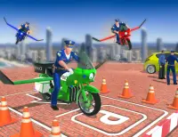 Flying Police Bike Rider Marshal : Rescue Mission Screen Shot 8