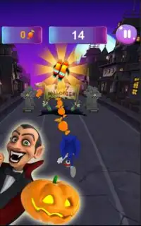 Sonic Halloween Dash Screen Shot 0