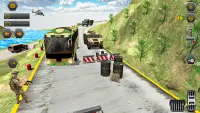 Army bus driving games 3d Screen Shot 1