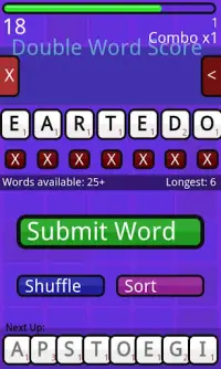 Word Game Screen Shot 1