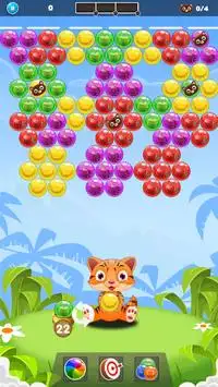 Cats Bubble Pop : Cat bubble shooter rescue game Screen Shot 6