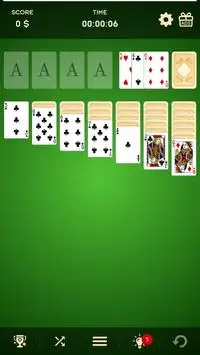 Solitaire Screen Shot 2