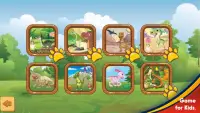 Permainan puzzle dinosaurus Screen Shot 3