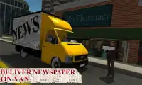 News Paper Delivery Boy Sim Screen Shot 0