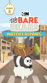 We Bare Bears Match3 Repairs Screen Shot 0