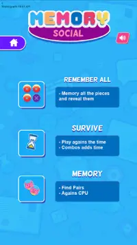 Memory Card Brain Game with Mutliplayer Online Screen Shot 10