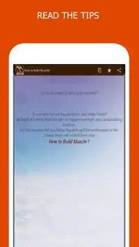 How to Build Muscule ? Screen Shot 3