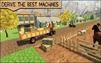 Farm Tractor Sim - Forage Farming Games Screen Shot 14