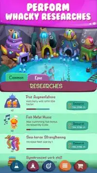 Trò chơi Clicker của Jellyfish Tycoon Screen Shot 3