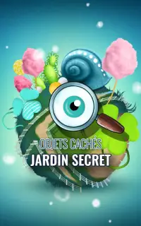 jardin secret Jeu d'aventure jeux de Objets cachés Screen Shot 4