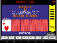 Video Poker Jackpot Screen Shot 9