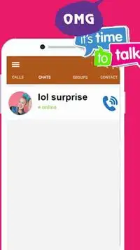 Chat With Surprise Dolls lol For Kids Prank Screen Shot 1
