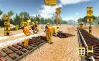 Indian Train Track Construction: Jogos de trem Screen Shot 0
