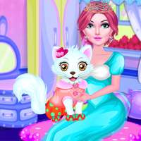 Princess Kitty Makeover Game For Kids