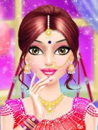Indian Bridal Princess Salon : Fashion Doll Salon Screen Shot 0