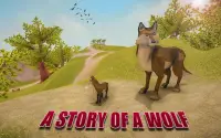 The Wolf Simulator 3D: Animal Family Tales Screen Shot 0