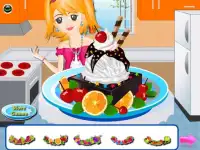 आइस क्रीम केक लड़कियों के खेल Screen Shot 3