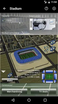 iClub Manager 2: football manager Screen Shot 2