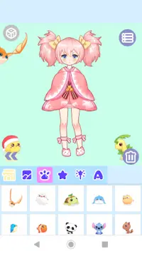 Anime Dress Up: Cute Anime Girls Maker Screen Shot 2