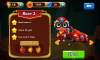 Toon Car Transform Racing Game Screen Shot 1
