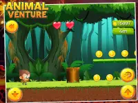 Animal Adventure - Forest Venture games Screen Shot 1