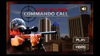 City Sniper Commando Call Screen Shot 0
