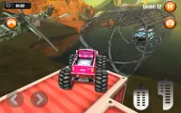 Ultimate Monster Truck: 3D Stunt Racing Simulator Screen Shot 7