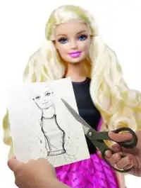 Learn To Play Coloring Barbie Screen Shot 2