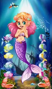 My Cute Mermaid Princess Makeover-2D Salon makijaż Screen Shot 9