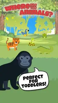 Where are the animals? - Educational Game for Kids Screen Shot 4