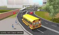 Schoolbus treinador Simulator Screen Shot 1
