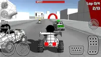 Stickman Car Racing Screen Shot 2