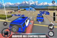 estacionamento de carros da polícia moderna 2020 Screen Shot 3