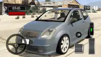 Car Parking Citroen C2 VTR Simulator Screen Shot 0